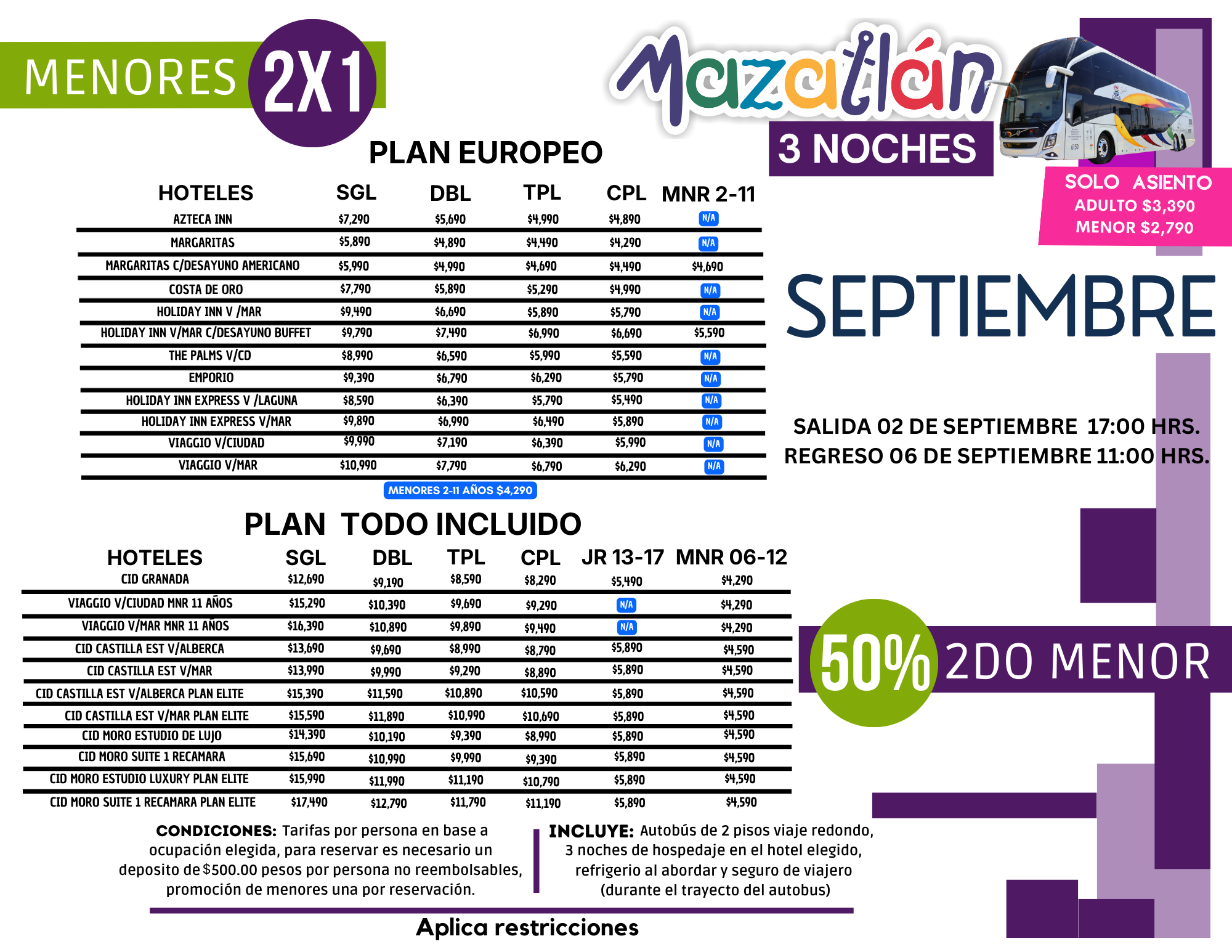 Salida de Septiembre